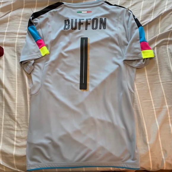 buffon italy jersey puma 100% authentic shirts and printing - Picture 2 of 2